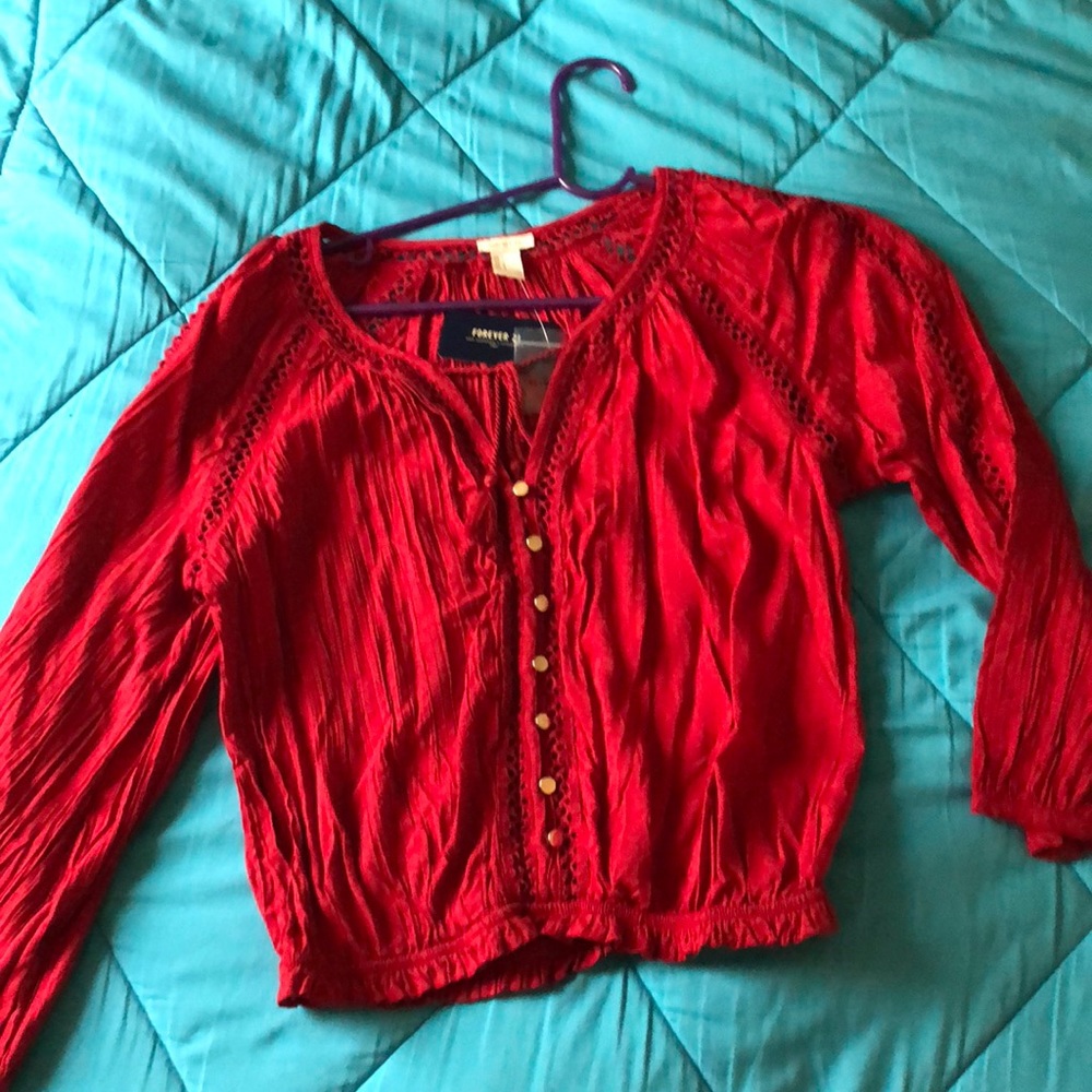 Peasant top